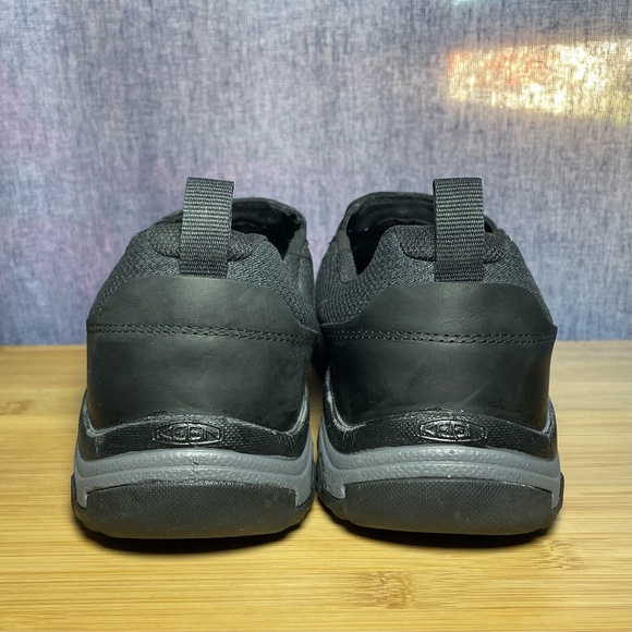 Keen Targhee III Sz 10 Slip On Shoes Black/Magnet Hiking Walking Work 1022657 main image 10